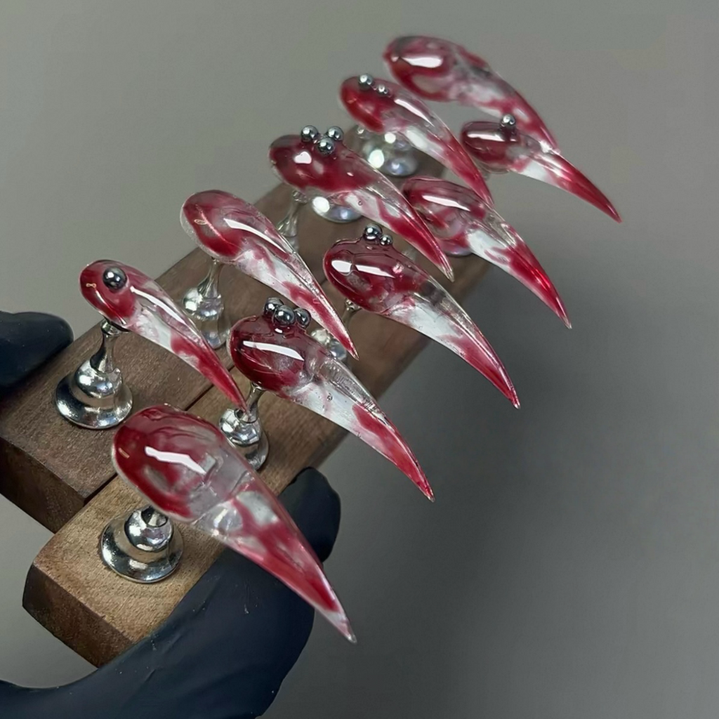Gothic Dark Blood Red