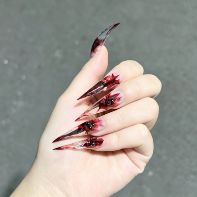 Gothic Dark Blood Red