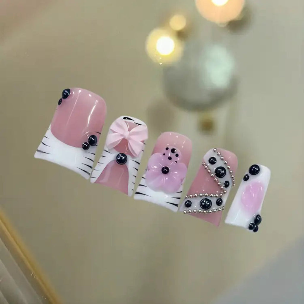 Zebra Print Bow