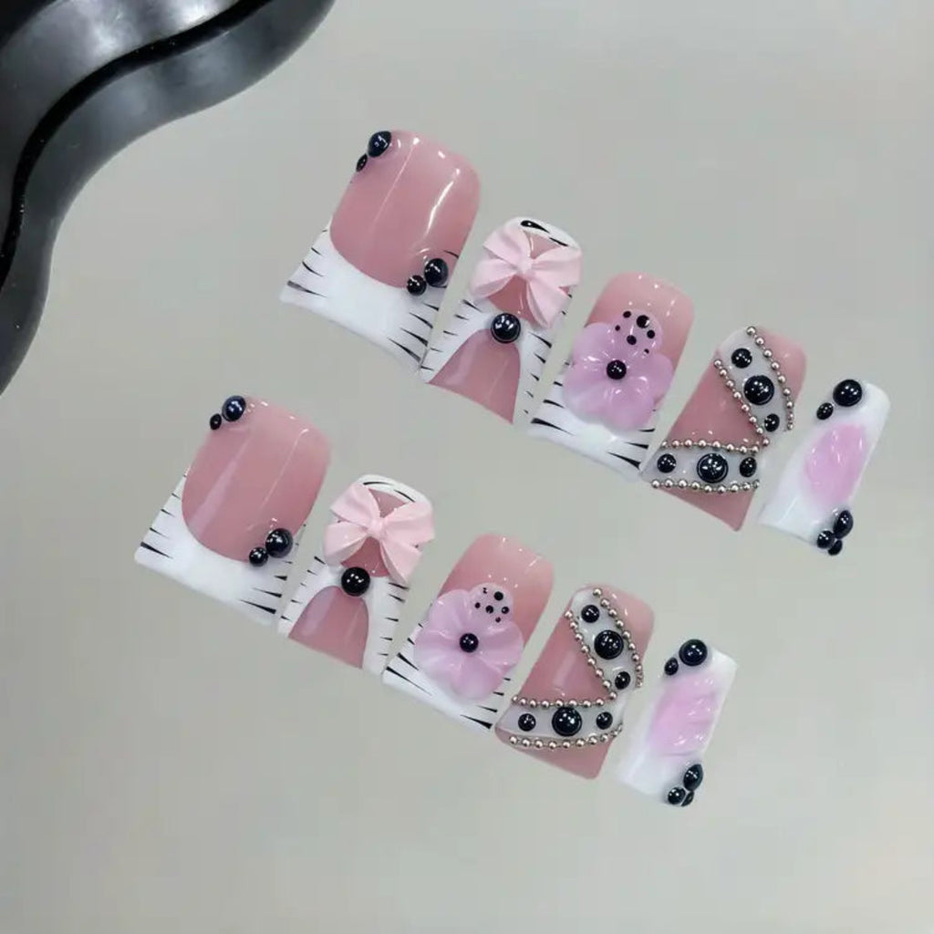 Zebra Print Bow
