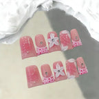 Blush Cherry Blossom Polka Dot