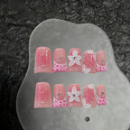 Blush Cherry Blossom Polka Dot