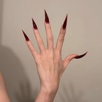 Burgundy Dark Queen