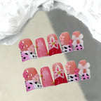 Cherry Blossom Bow Zebra