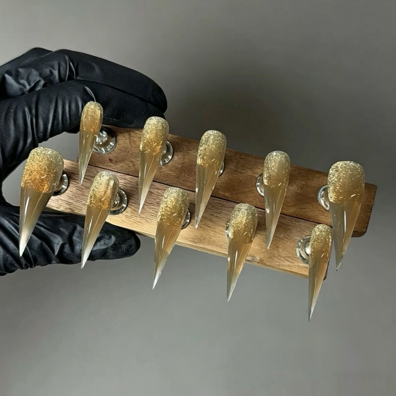 Gold Flake Icicle