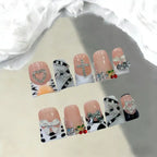 Gothic Cow Print