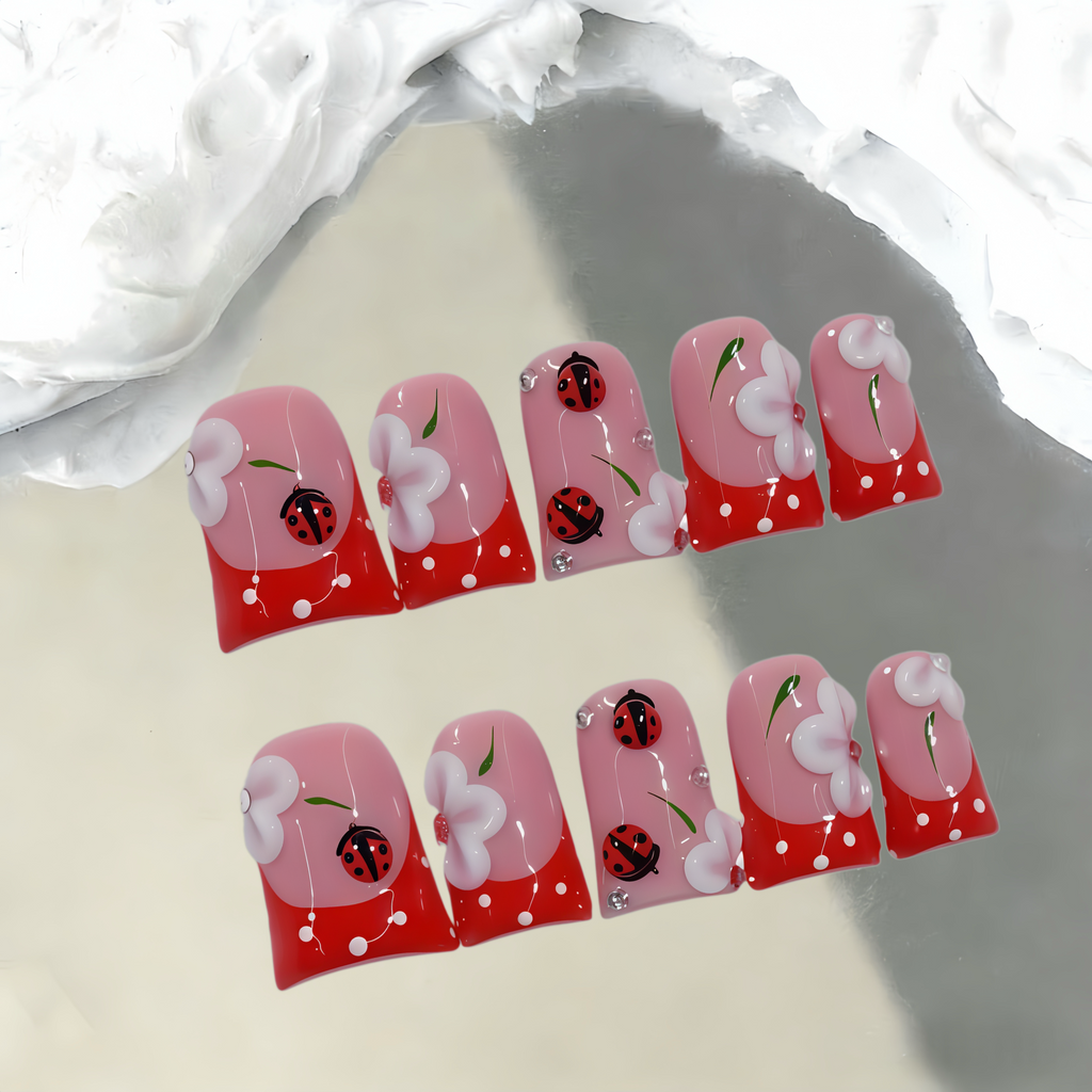 Ladybug Floral