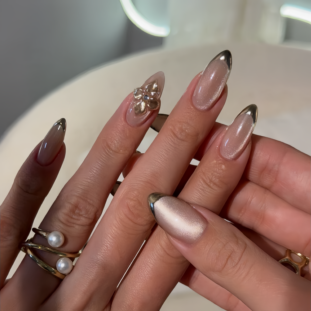 Nude Pink Cat Eye