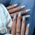 Mirror Finish Silver Blue