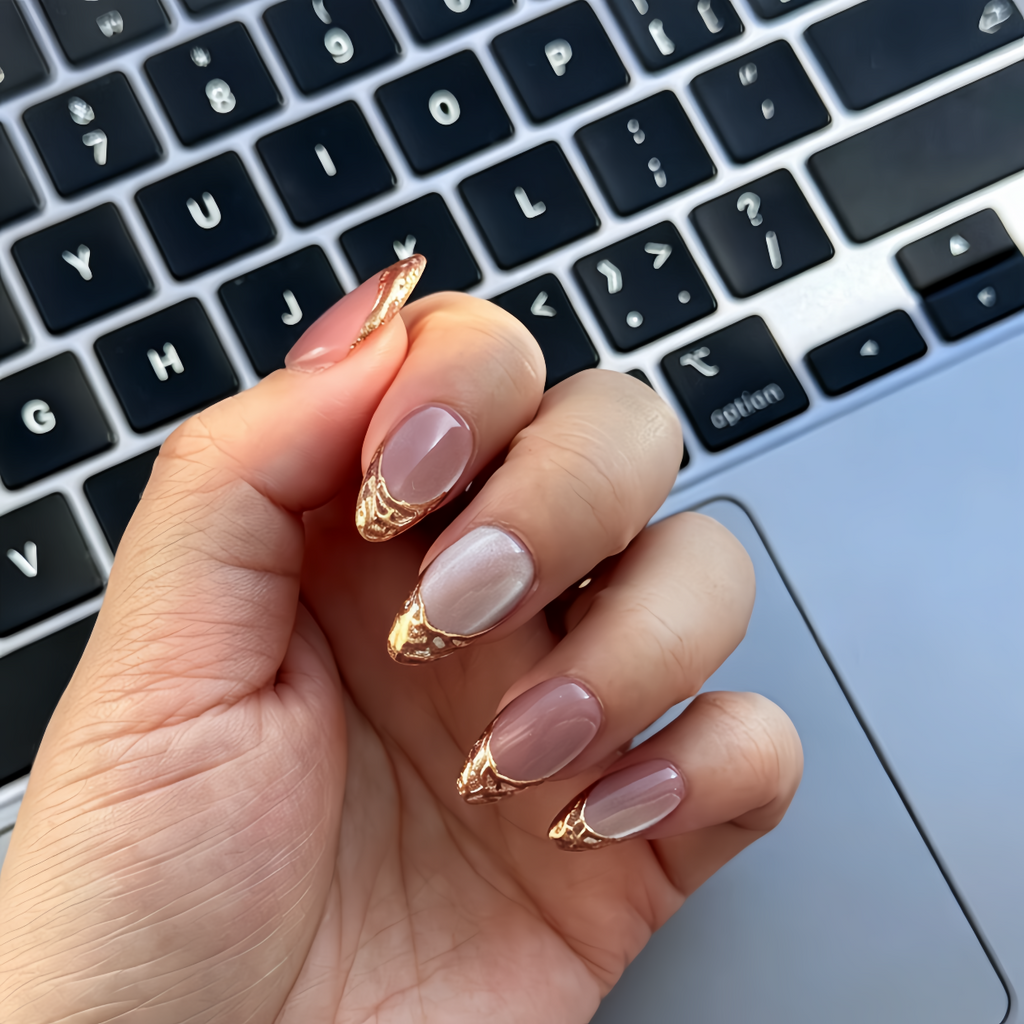 Rose Gold Lace French