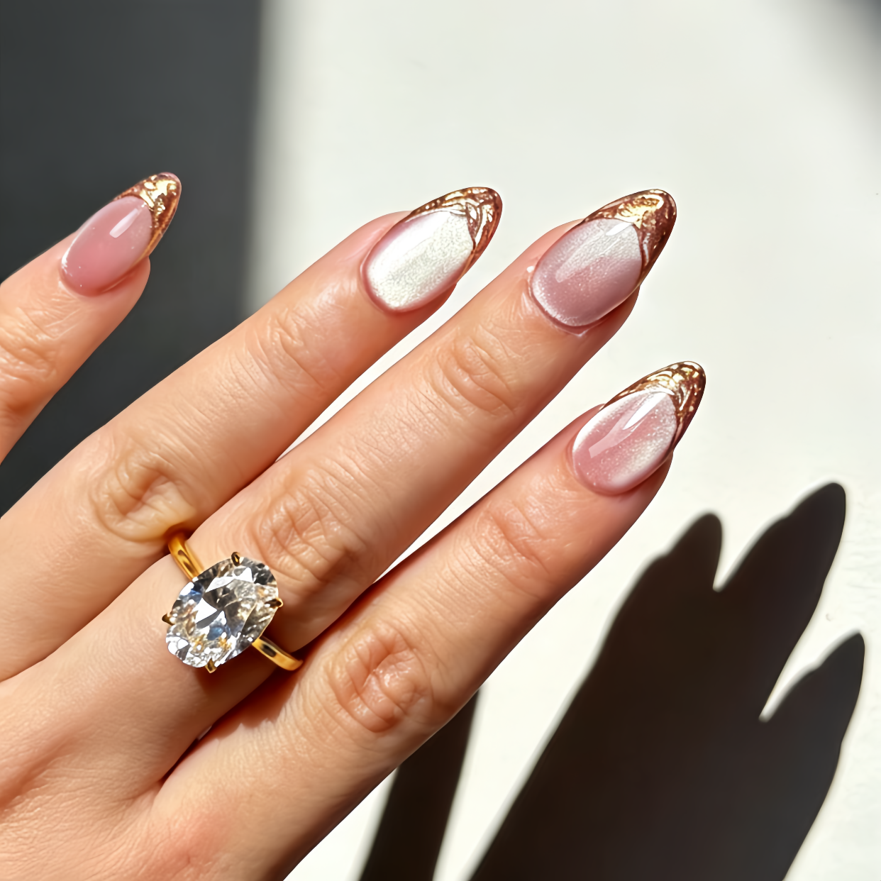 Rose Gold Lace French