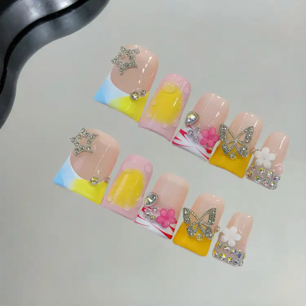 Sunny Butterfly Floral