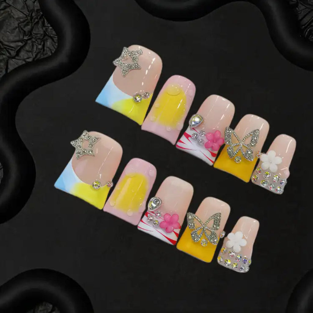 Sunny Butterfly Floral