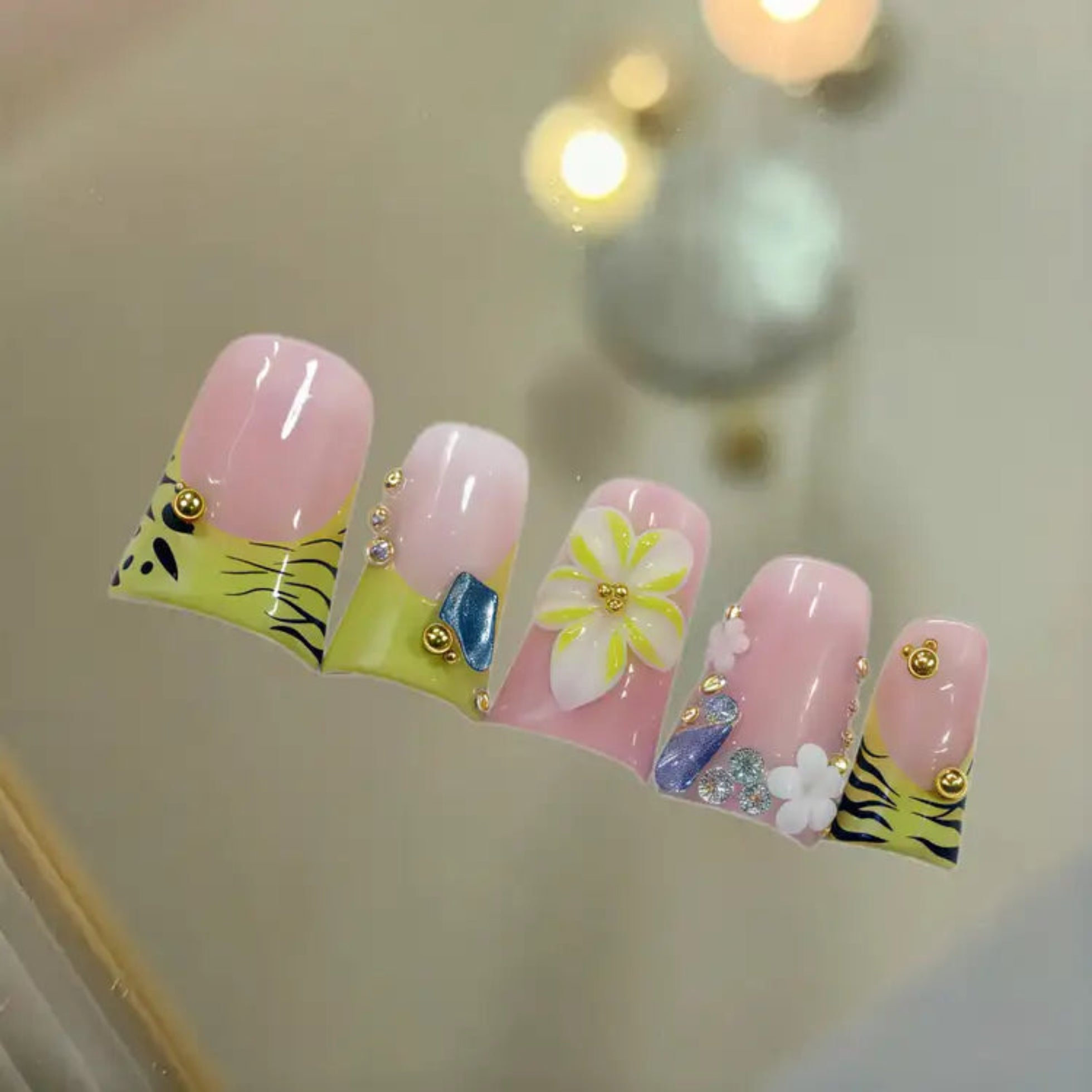 Wild Bloom Tiger Stripe